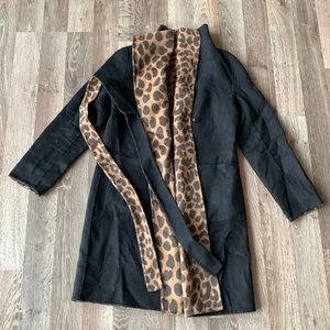 Reversible trench Jacket